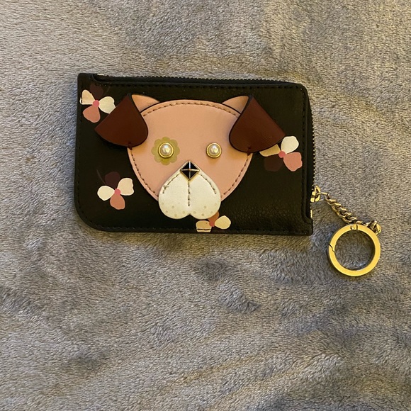 kate spade dog keychain